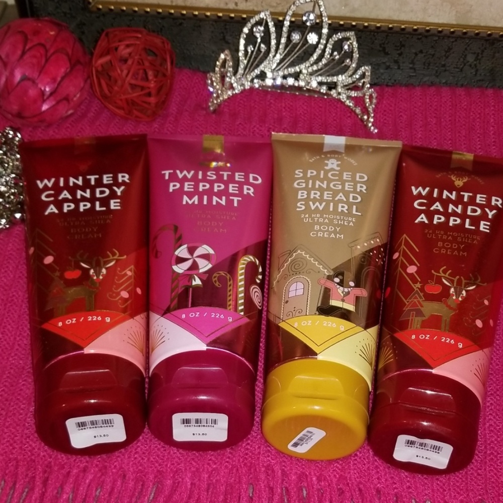 4 Bath & Body Works Lotion Bundle